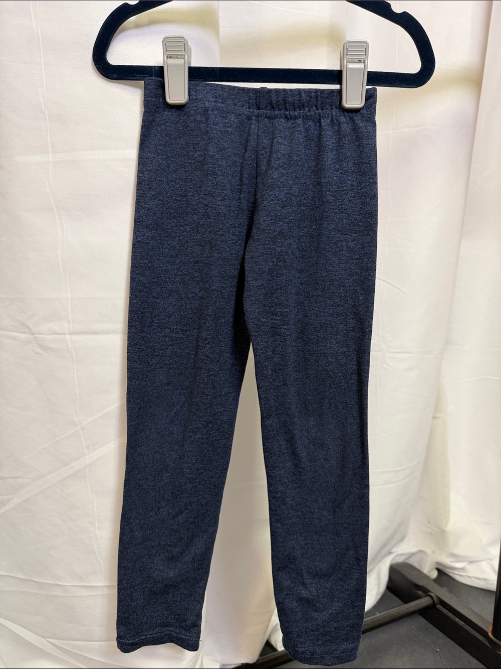 Dori creations girls Navy Stretch Leggings with Elastic Waist size 4